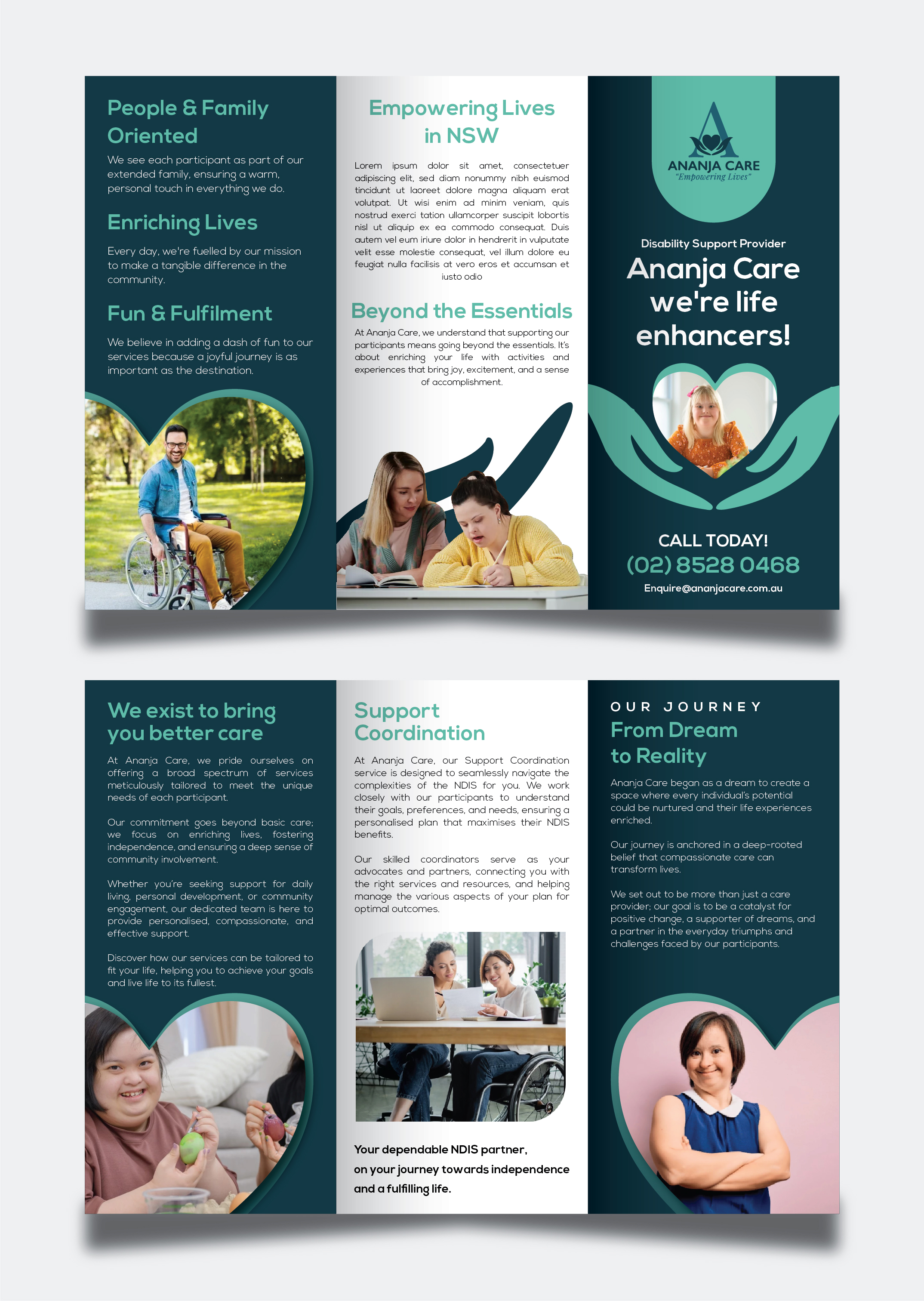 Design de Flyer par 3Guys pour Ananja Care | Design #32352623
