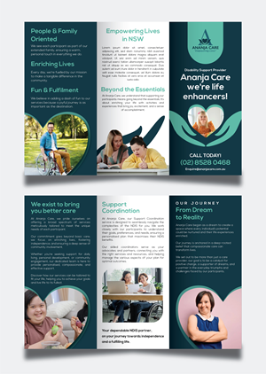 Flyer Design by 3Guys for Ananja Care | Design: #32352623