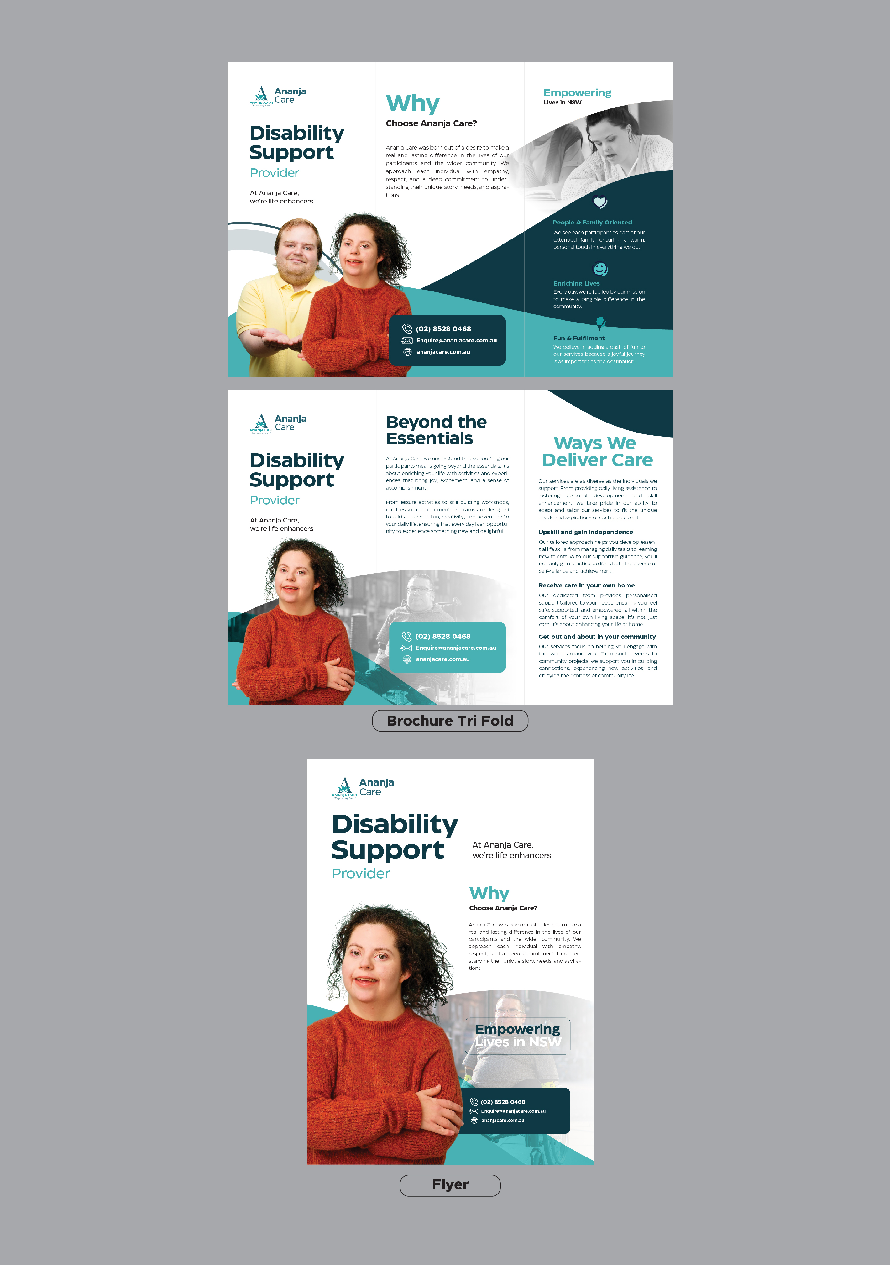 Design de Flyer par ZD STUDIO pour Ananja Care | Design #32384332