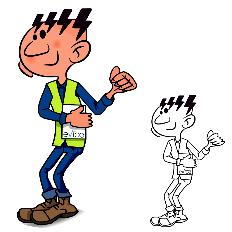 Mascot Design by Mario Bianchi for evice consult ApS | Design #32378118