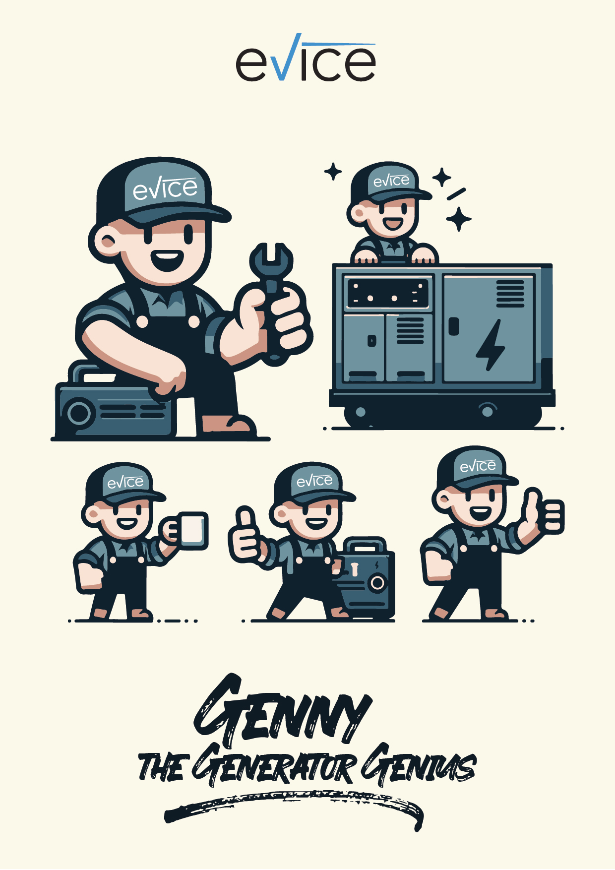 Mascot Design by Kore Branding for evice consult ApS | Design #32359655