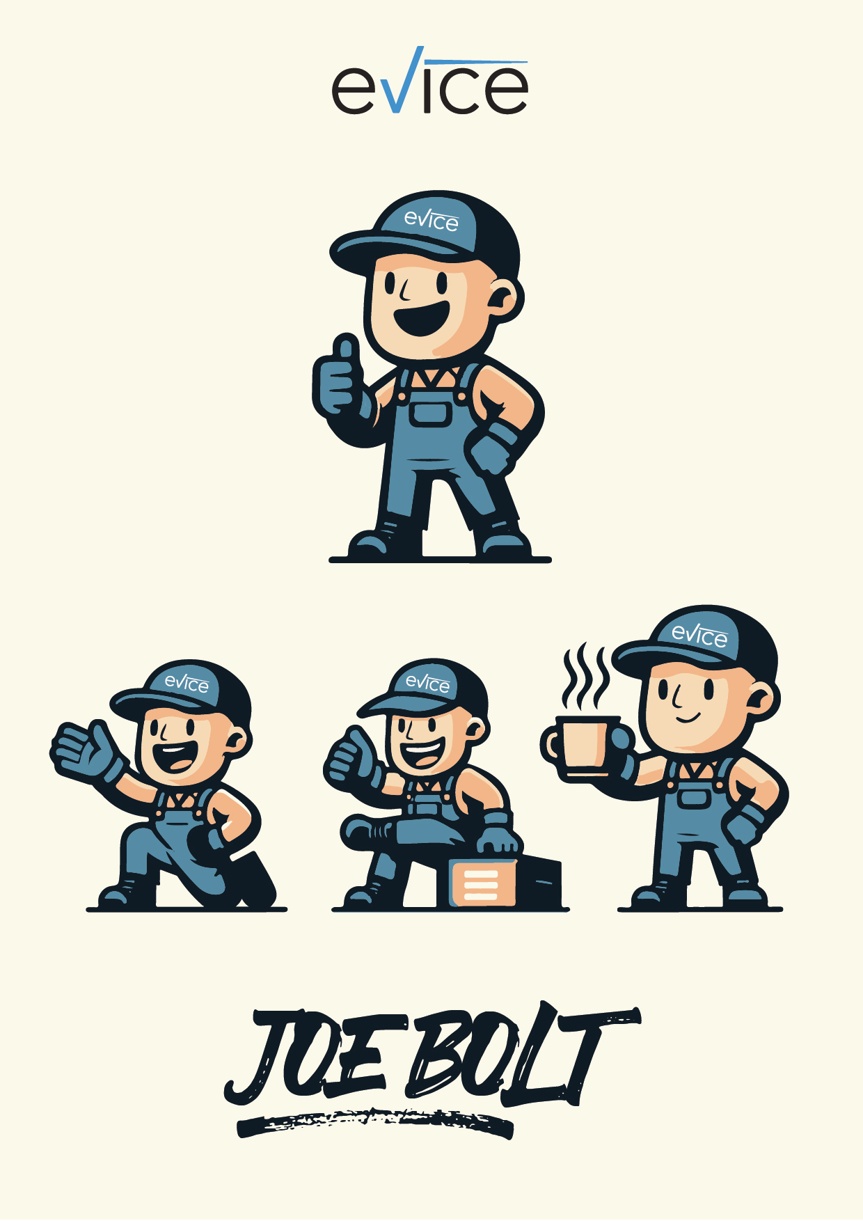 Mascot Design by Kore Branding for evice consult ApS | Design #32359658