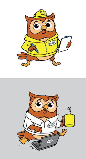 Mascot Design by ally designs for evice consult ApS | Design: #32358506