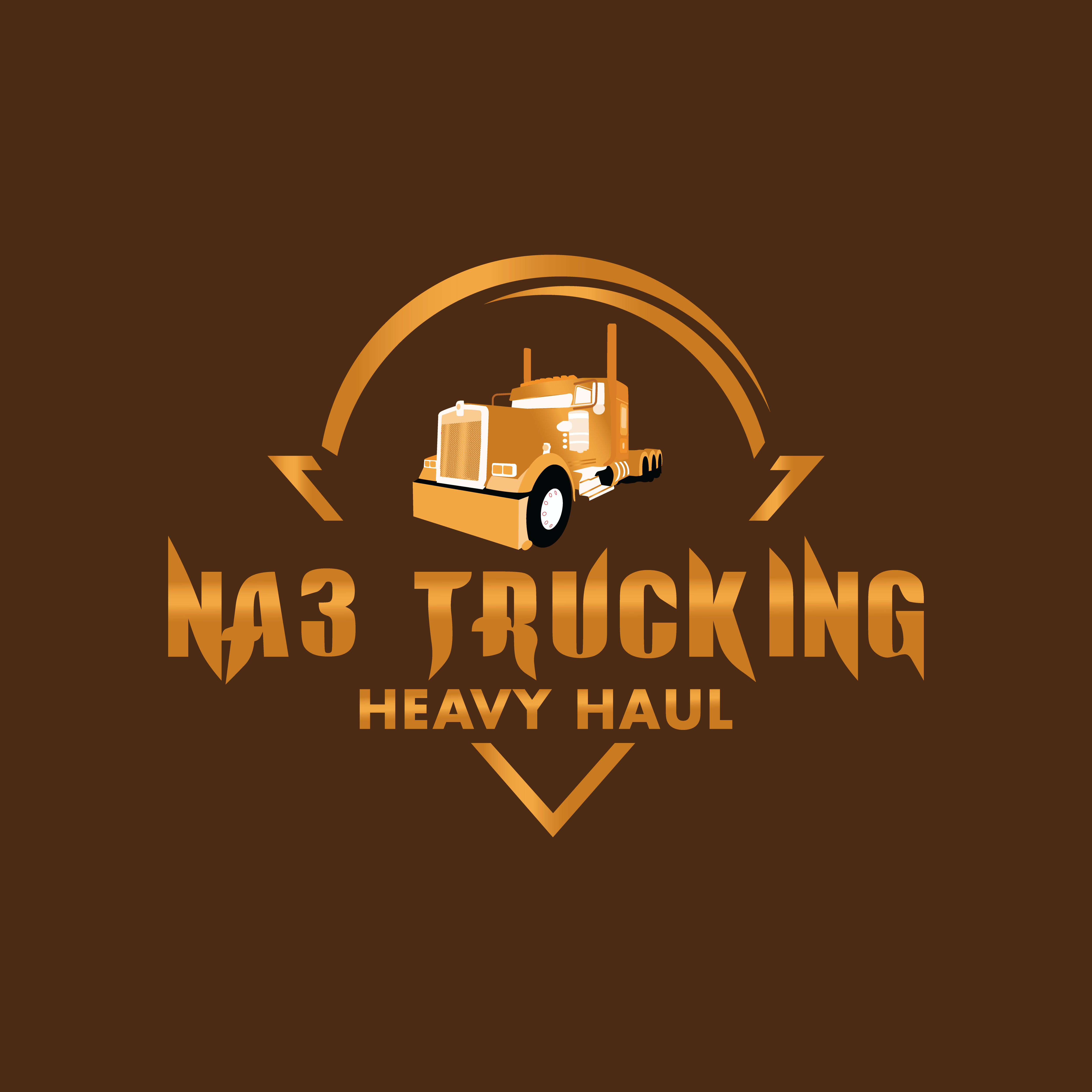 Logo Design by ainee4 for NA3 Trucking | Design #32339009