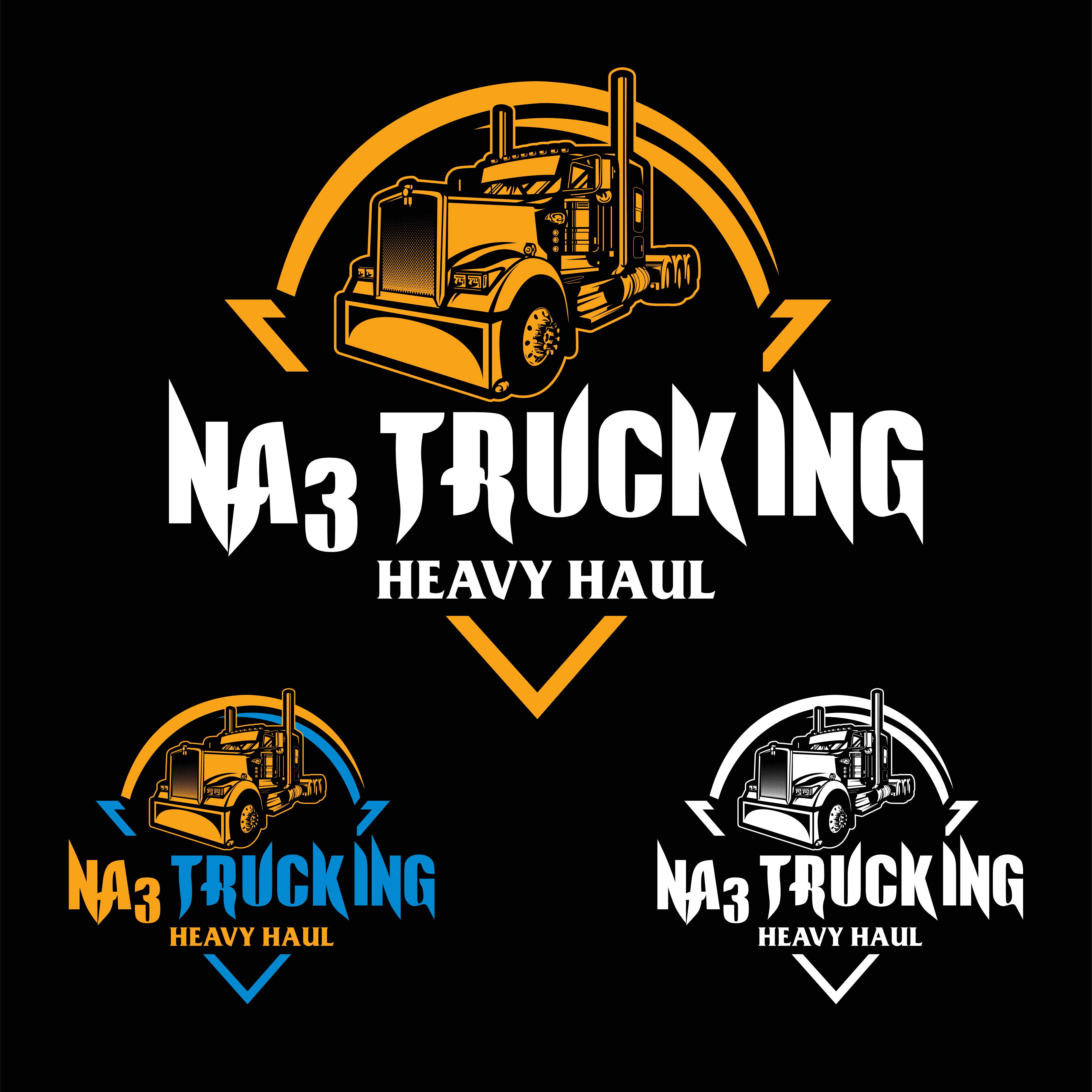Logo Design by John Mark Arts for NA3 Trucking | Design #32338479