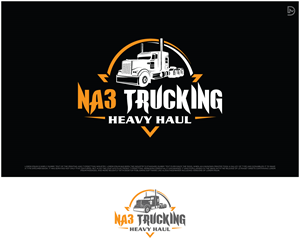 Logo Design by D_Mantra for NA3 Trucking | Design: #32339247