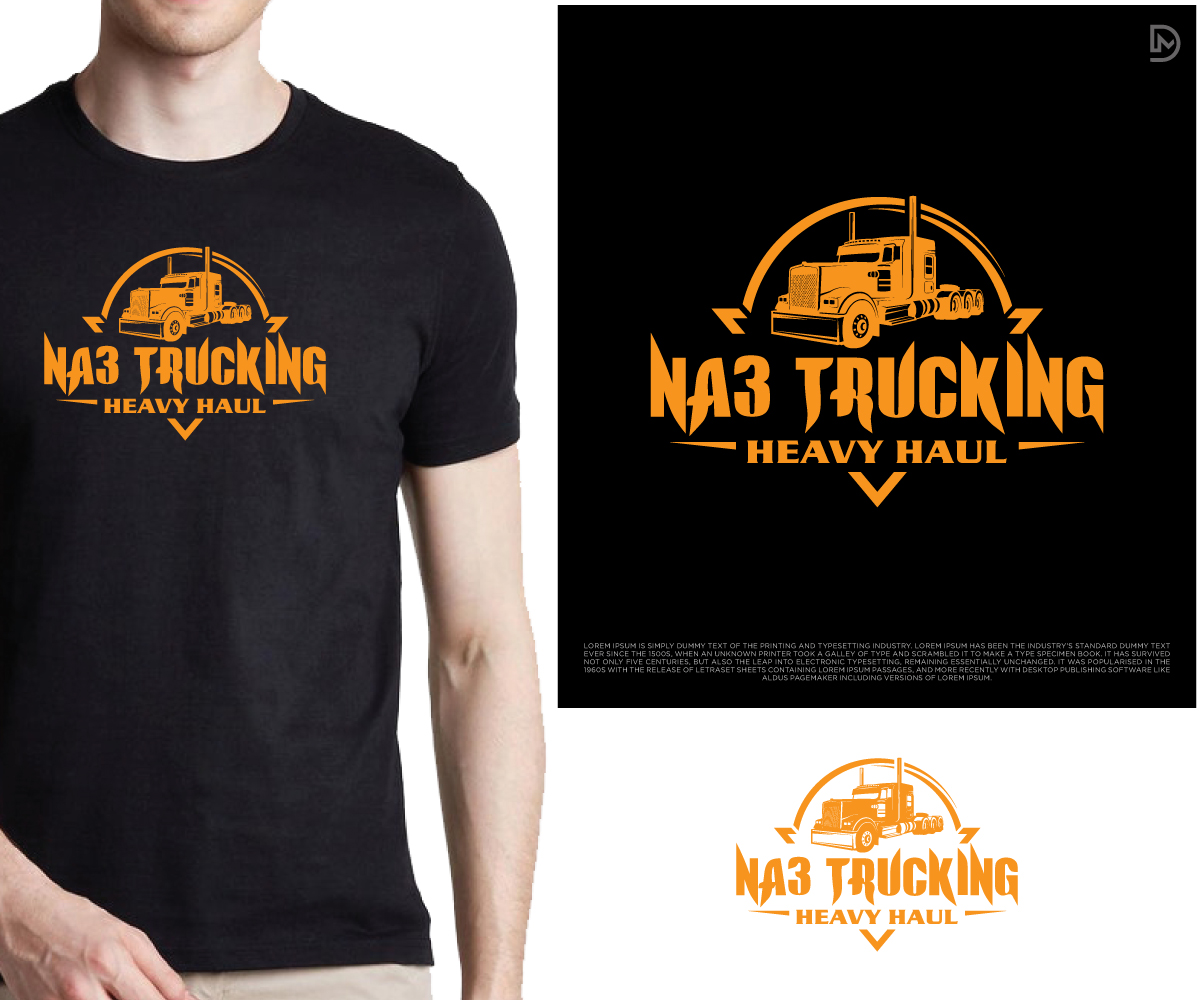 Logo Design by D_Mantra for NA3 Trucking | Design #32341975