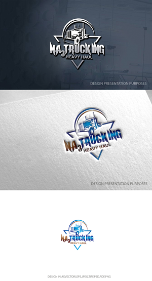 Logo Design by zebronicgraphic for NA3 Trucking | Design: #32342416