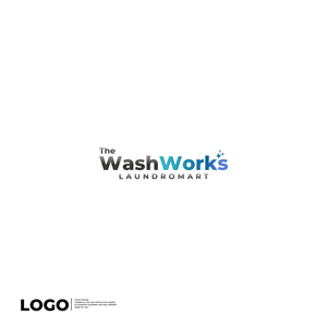 Diseño de Logo por aquila© para The WashWorks Laundromat | Diseño: #32384447