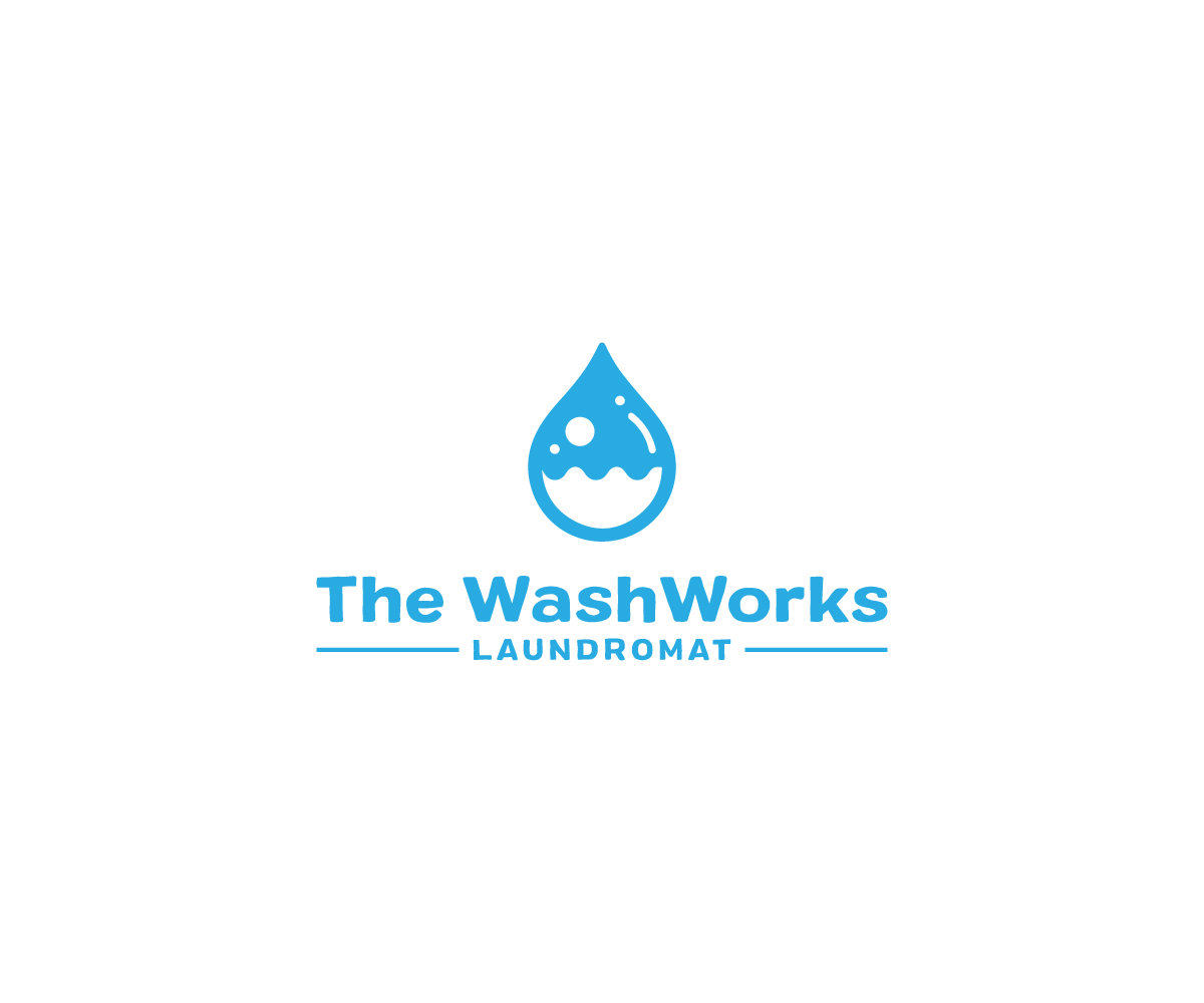 Diseño de Logo por LogoEon para The WashWorks Laundromat | Diseño #32339391