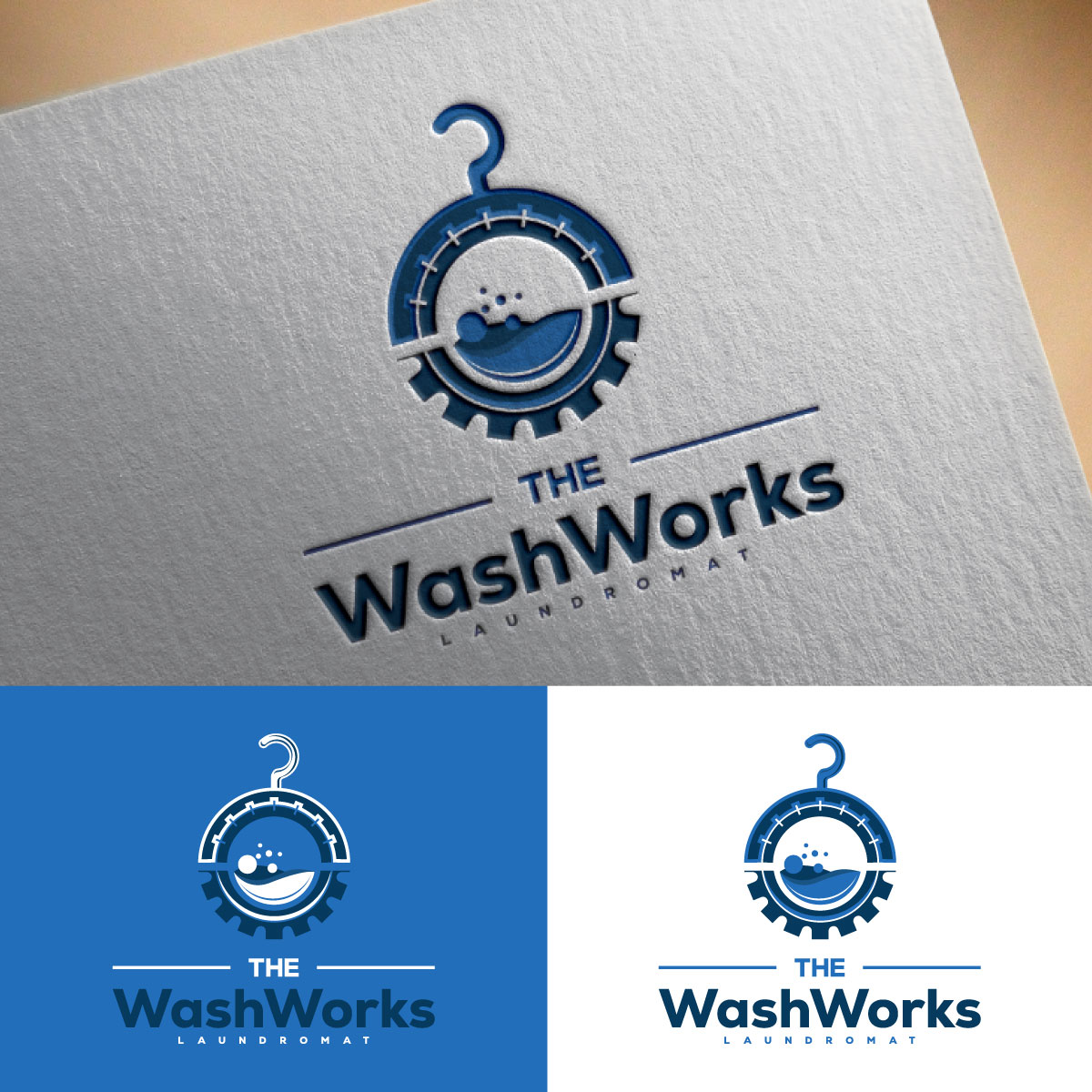 Logo Design by Loknath for The WashWorks Laundromat | Design #32343376