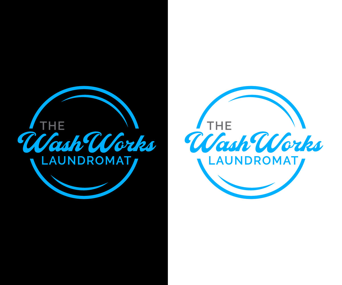 Logo Design by Kavth for The WashWorks Laundromat | Design #32386616
