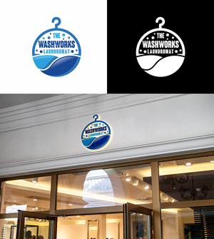 Logo-Design von RA-bica für The WashWorks Laundromat | Design: #32356347