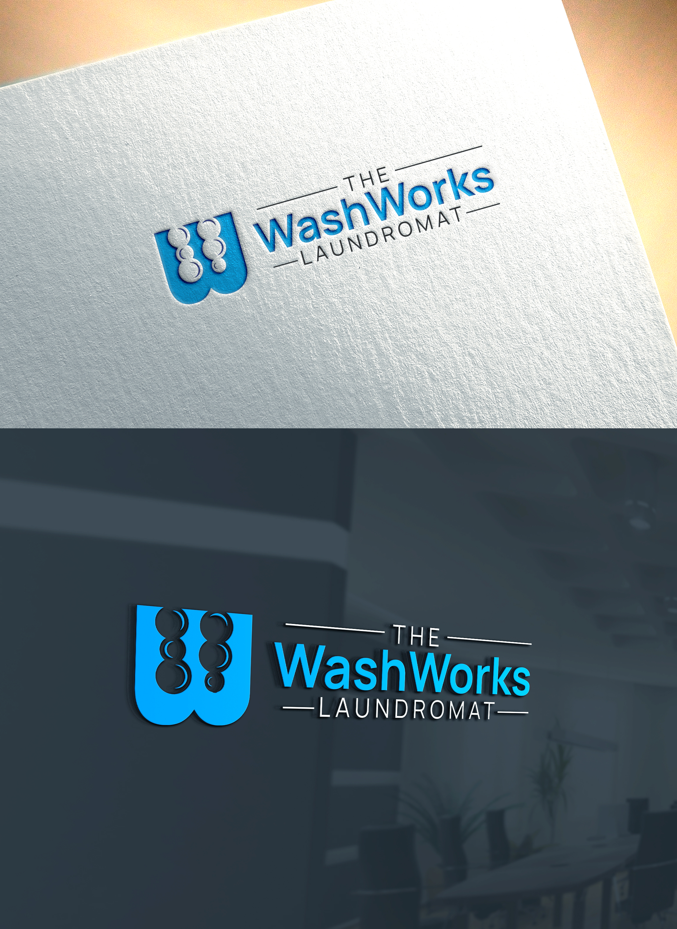 Logo-Design von RaKu 2 für The WashWorks Laundromat | Design #32391906