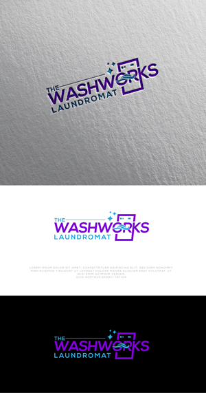 Logo Design by uzzal100 for The WashWorks Laundromat | Design #32342216