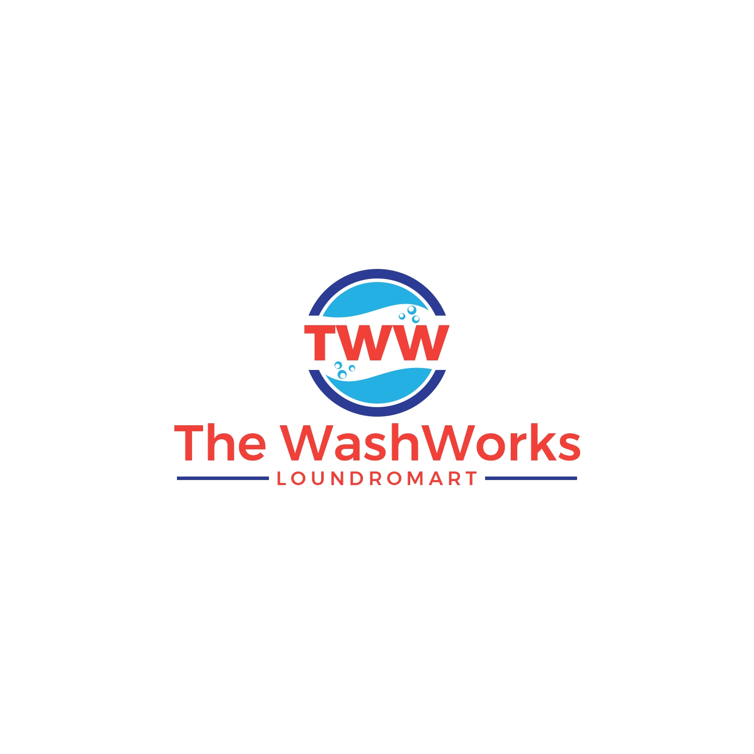 Logo Design by arumdesign for The WashWorks Laundromat | Design #32345250