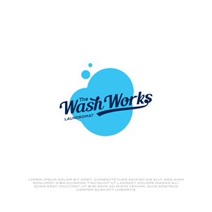 Diseño de Logo por Nowshin para The WashWorks Laundromat | Diseño: #32369527