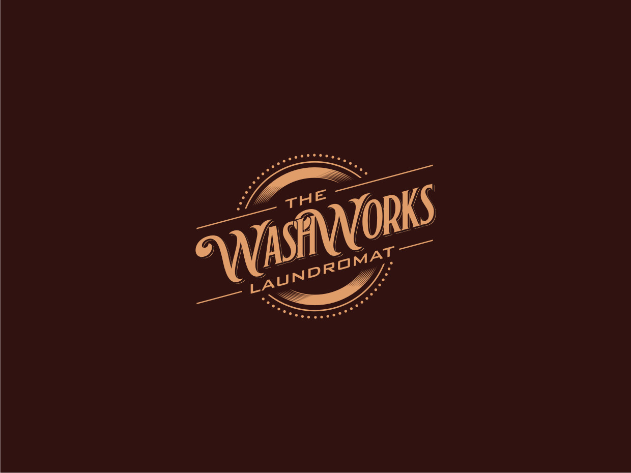 Logo Design by Atvento Graphics for The WashWorks Laundromat | Design #32363015