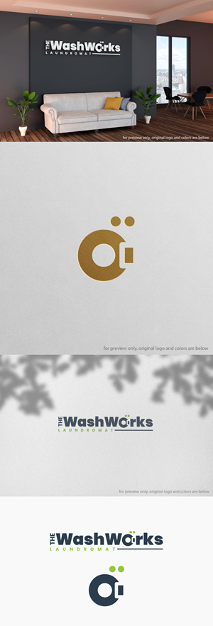 Logo-Design von Gita. für The WashWorks Laundromat | Design: #32370309