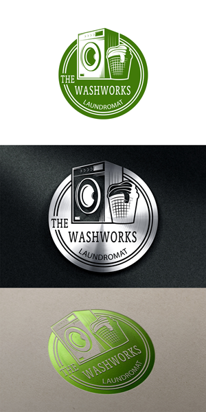 Diseño de Logo por RKDesign29 para The WashWorks Laundromat | Diseño: #32363577