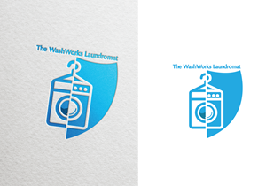 Logo Design by Rohit Anand for The WashWorks Laundromat | Design: #32345605