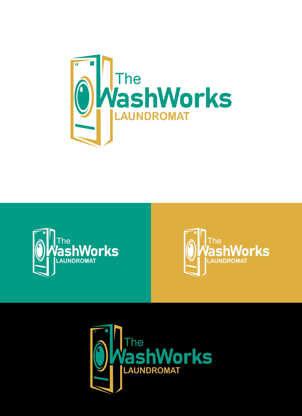 Diseño de Logo por fly  design para The WashWorks Laundromat | Diseño #32343761