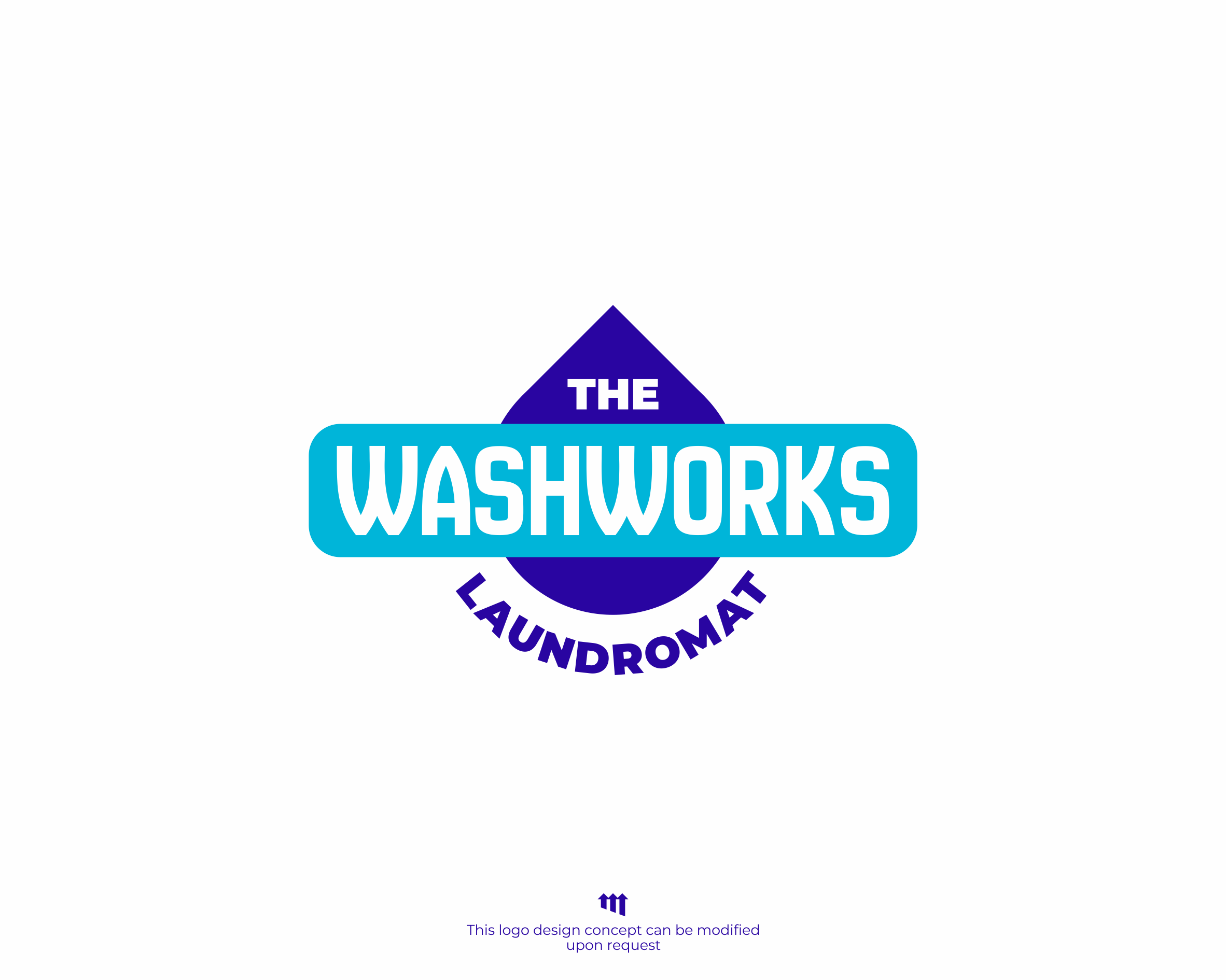 Logo Design by MBARO for The WashWorks Laundromat | Design #32384259