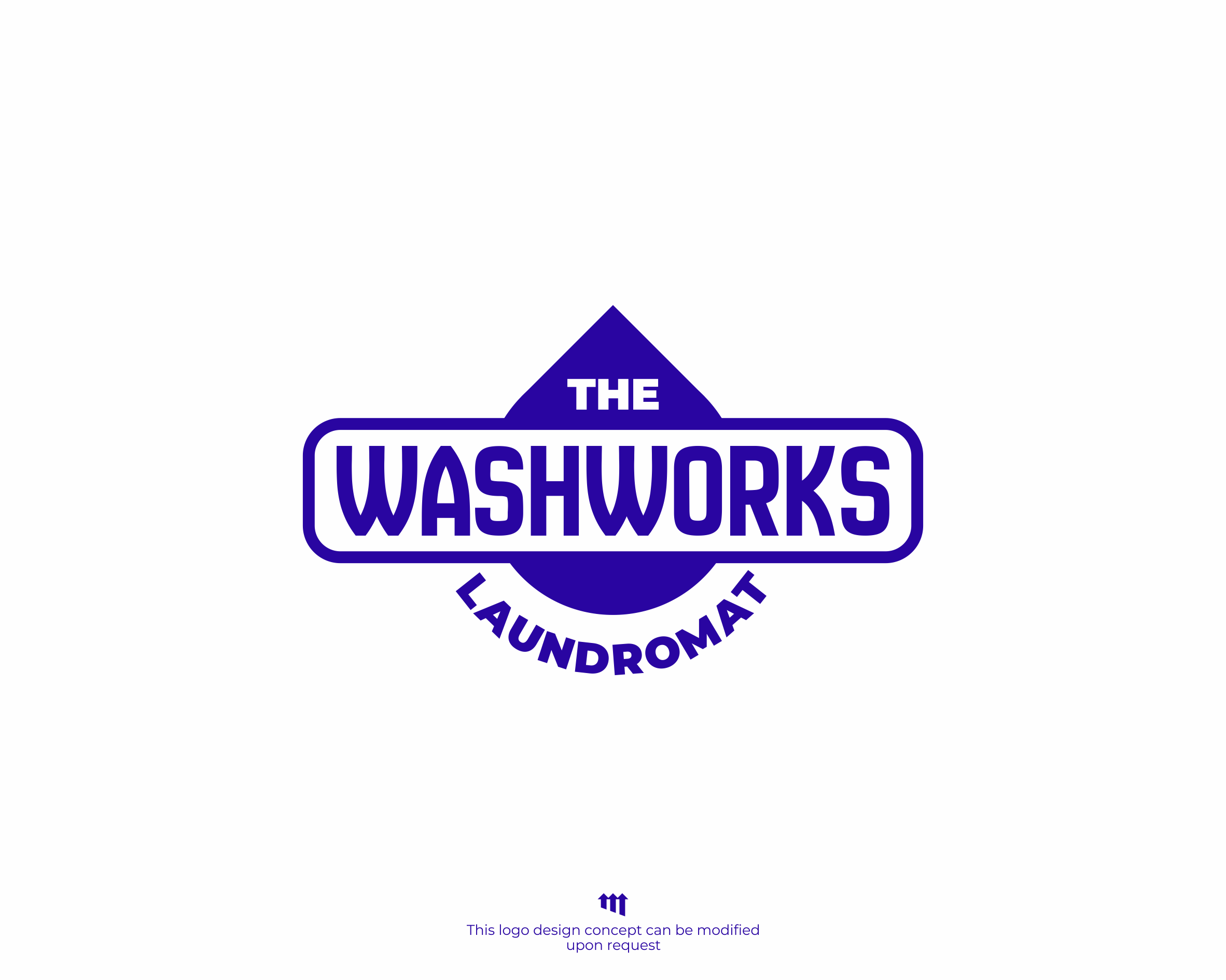 Logo Design by MBARO for The WashWorks Laundromat | Design #32384261