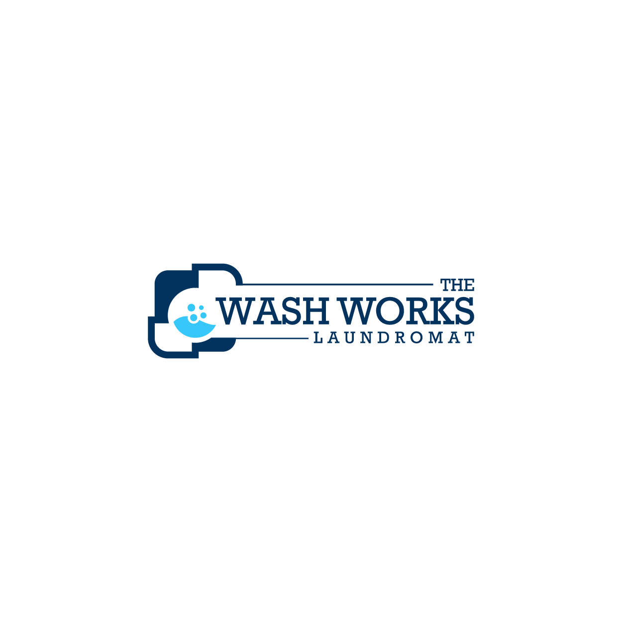 Logo Design by Fauzan Zainal for The WashWorks Laundromat | Design #32379282