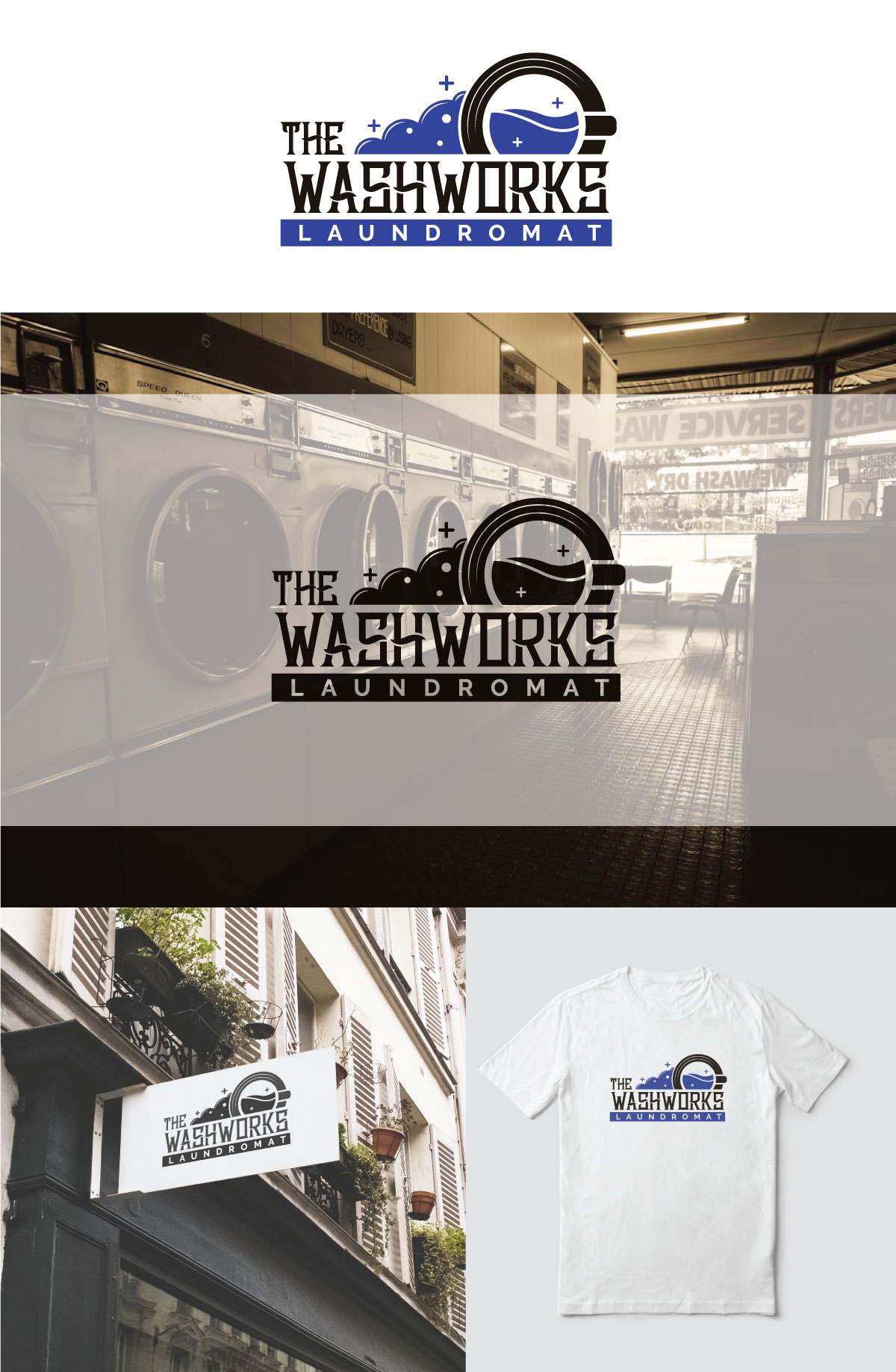 Logo Design by Fajr. for The WashWorks Laundromat | Design #32348190