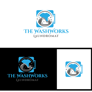 Logo Design by HUD.Q for The WashWorks Laundromat | Design: #32340043