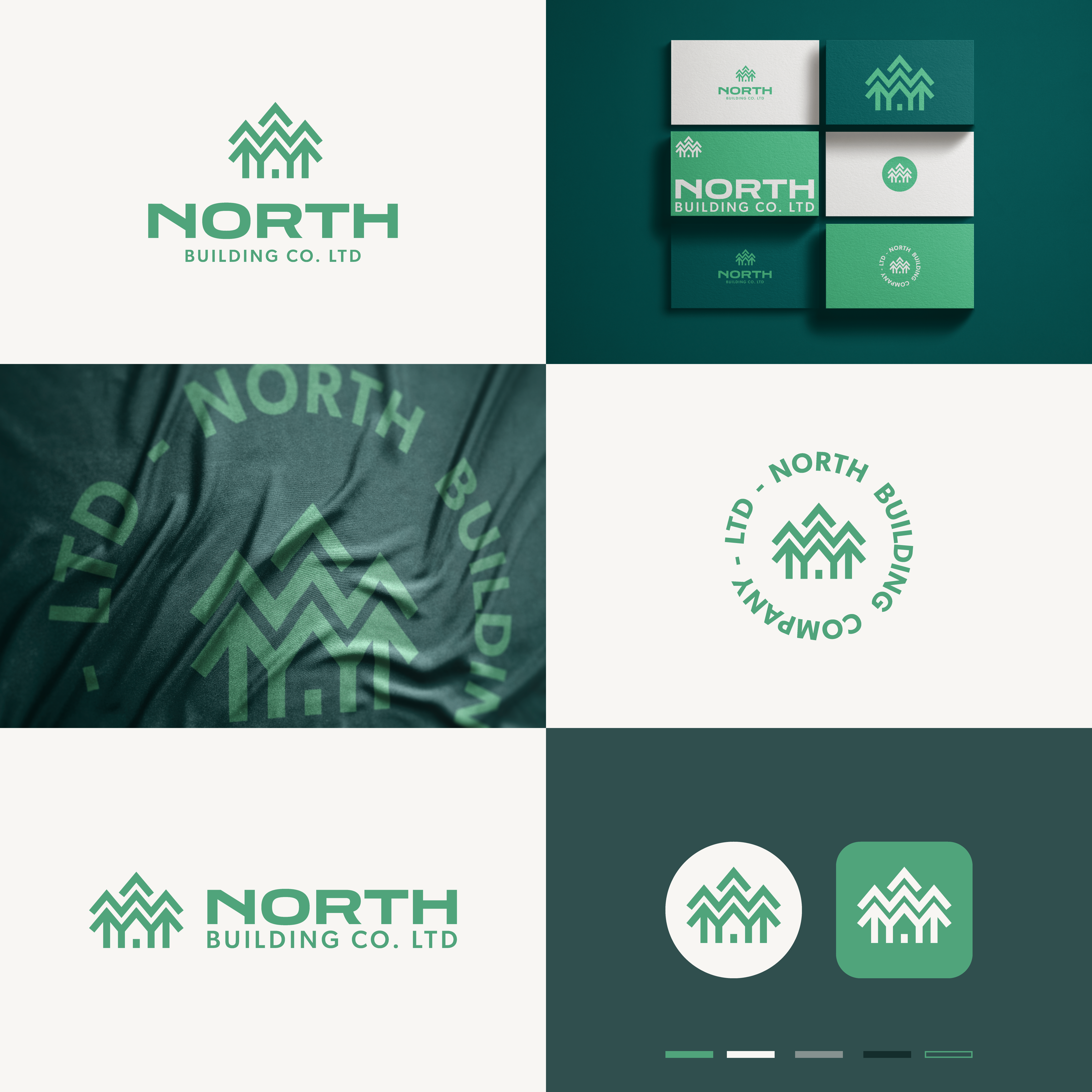 Logo Design by Signcraft for North Building Co. Ltd | Design #32375490