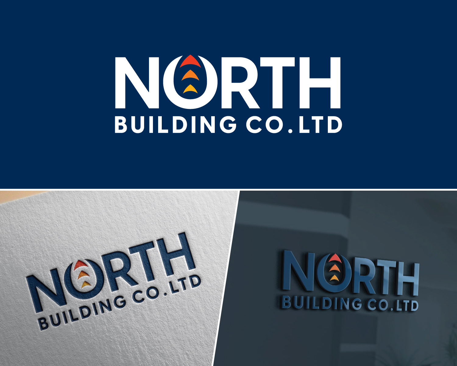 Logo Design by Atec for North Building Co. Ltd | Design #32342246