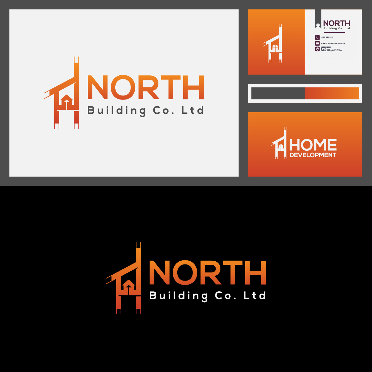 Logo Design by HUD.Q for North Building Co. Ltd | Design #32340101