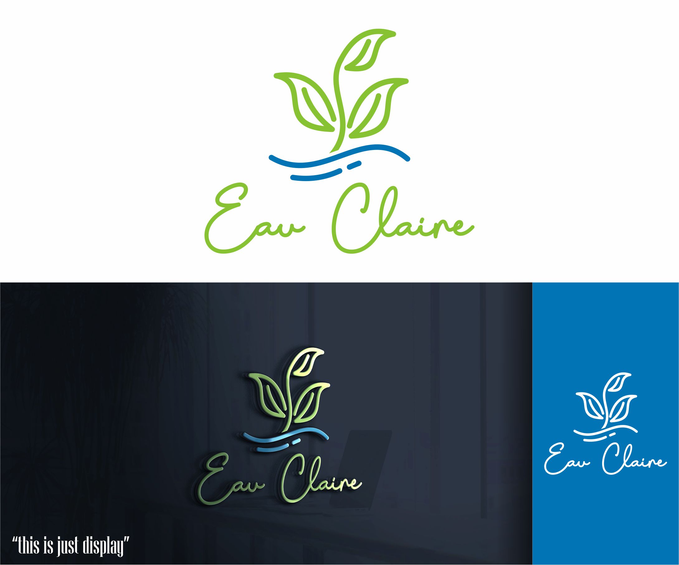 Logo Design by alkaline for EAU CLAIRE | Design #32342253