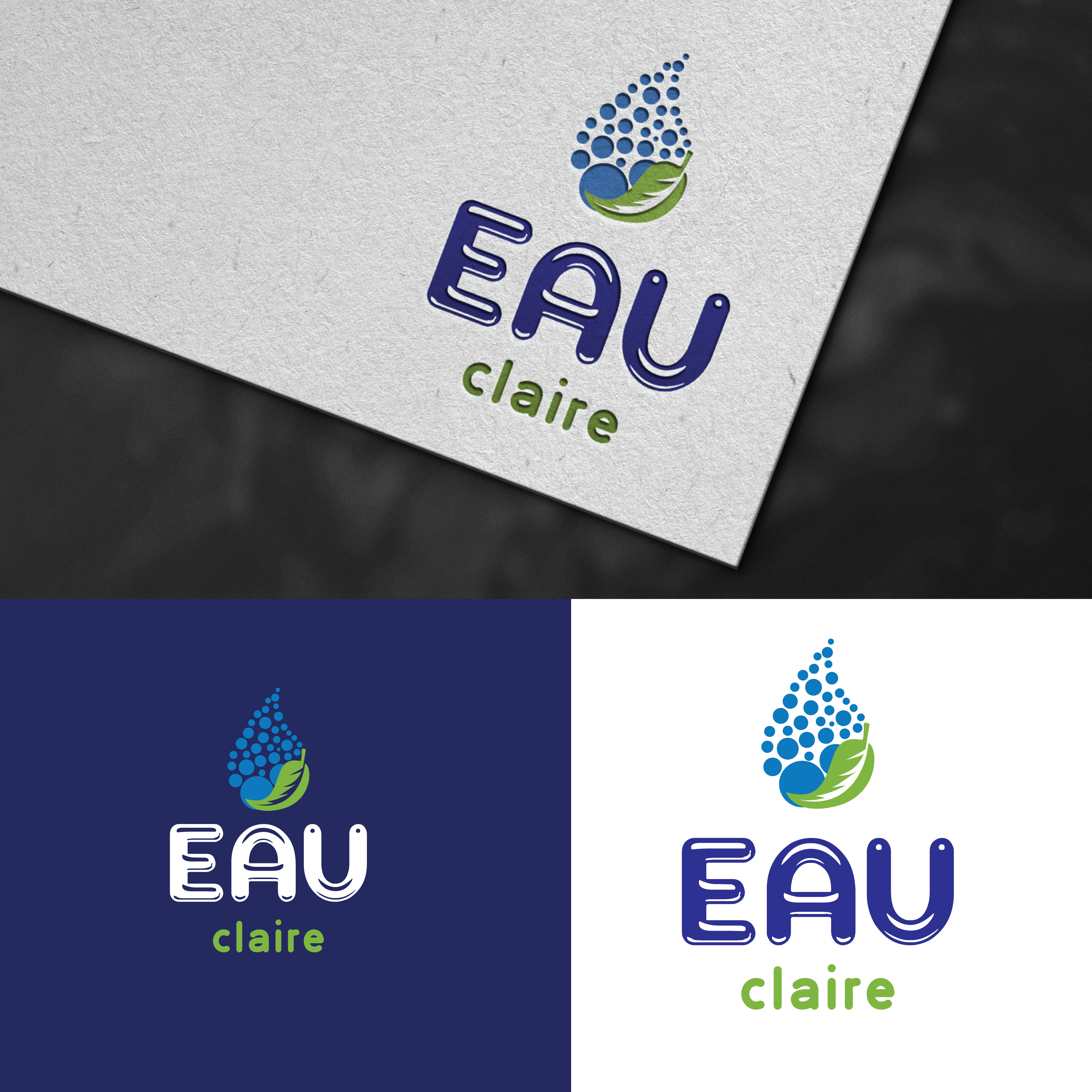 Logo Design by ainee4 for EAU CLAIRE | Design #32341897