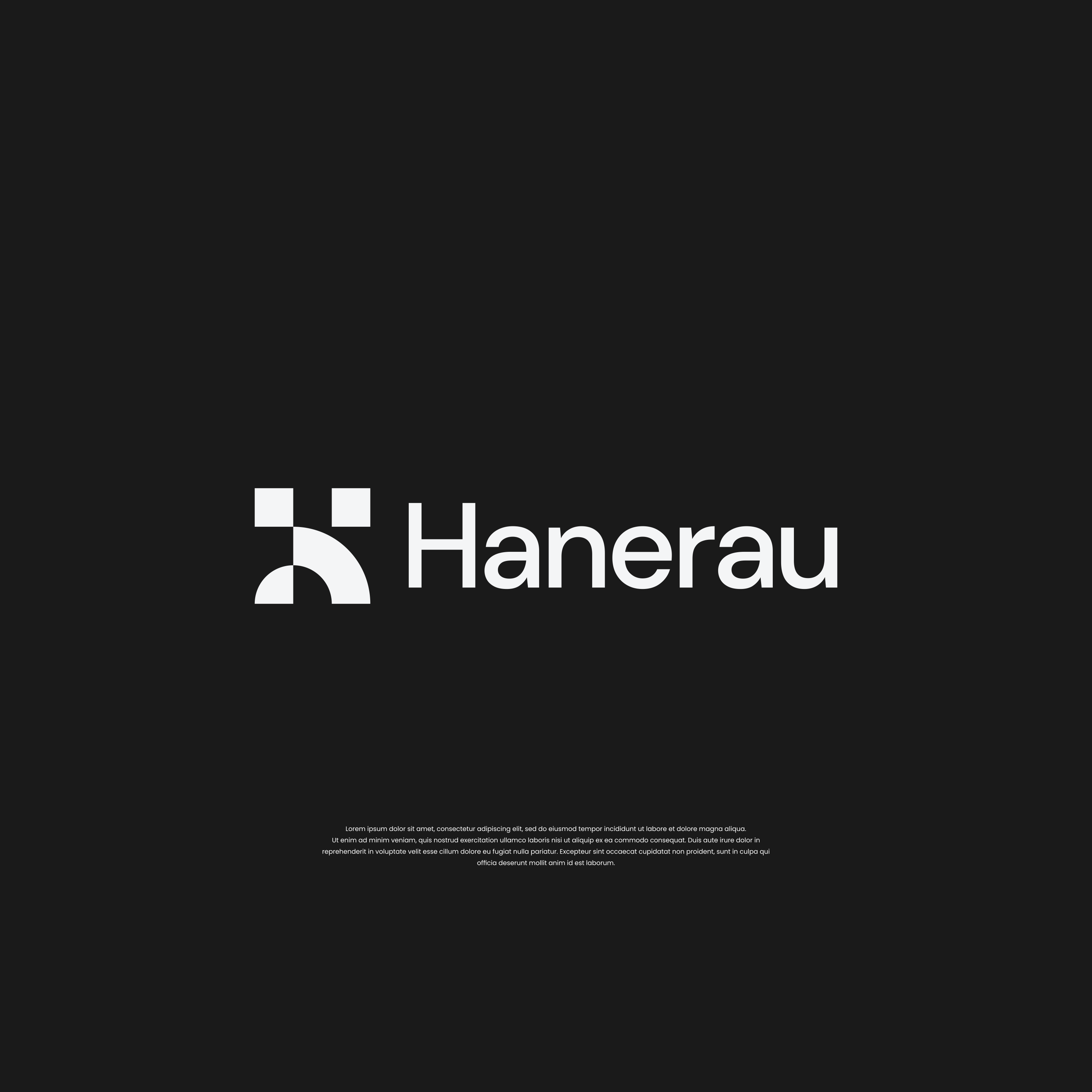 Logo Design by ge.logo for Hanerau LLC | Design #32341870