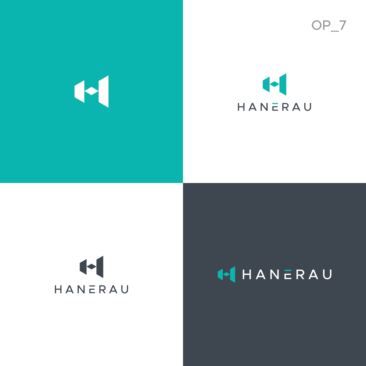 Logo Design by GVisions for Hanerau LLC | Design #32388868