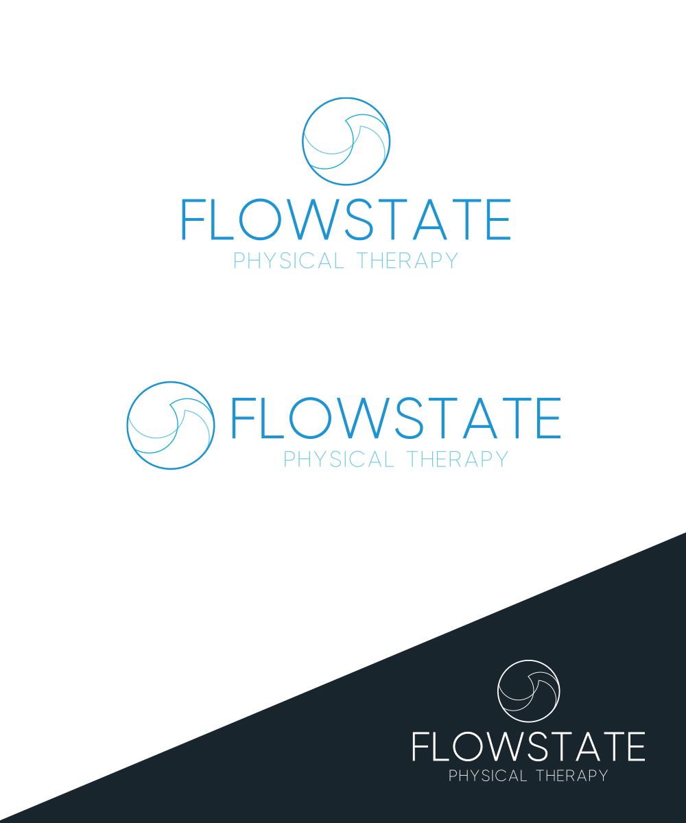Logo Design by StudioD™ for Flowstate Physical Therapy and Injury Prevention | Design #32365674