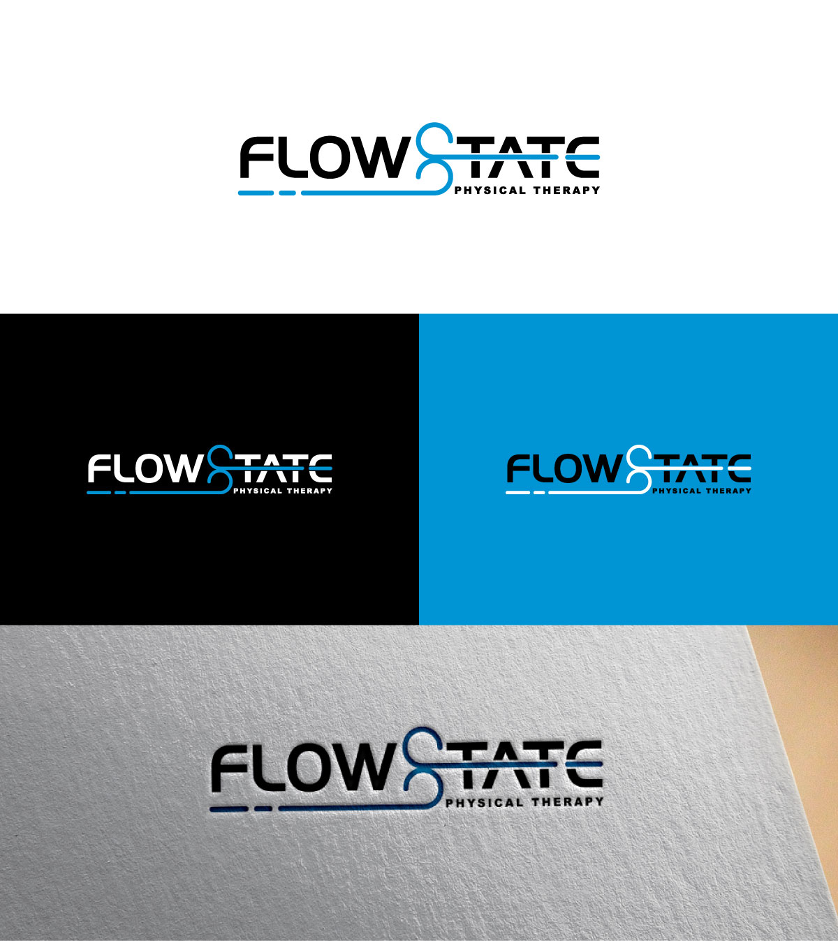 Logo Design by jonkonrad for Flowstate Physical Therapy and Injury Prevention | Design #32341259