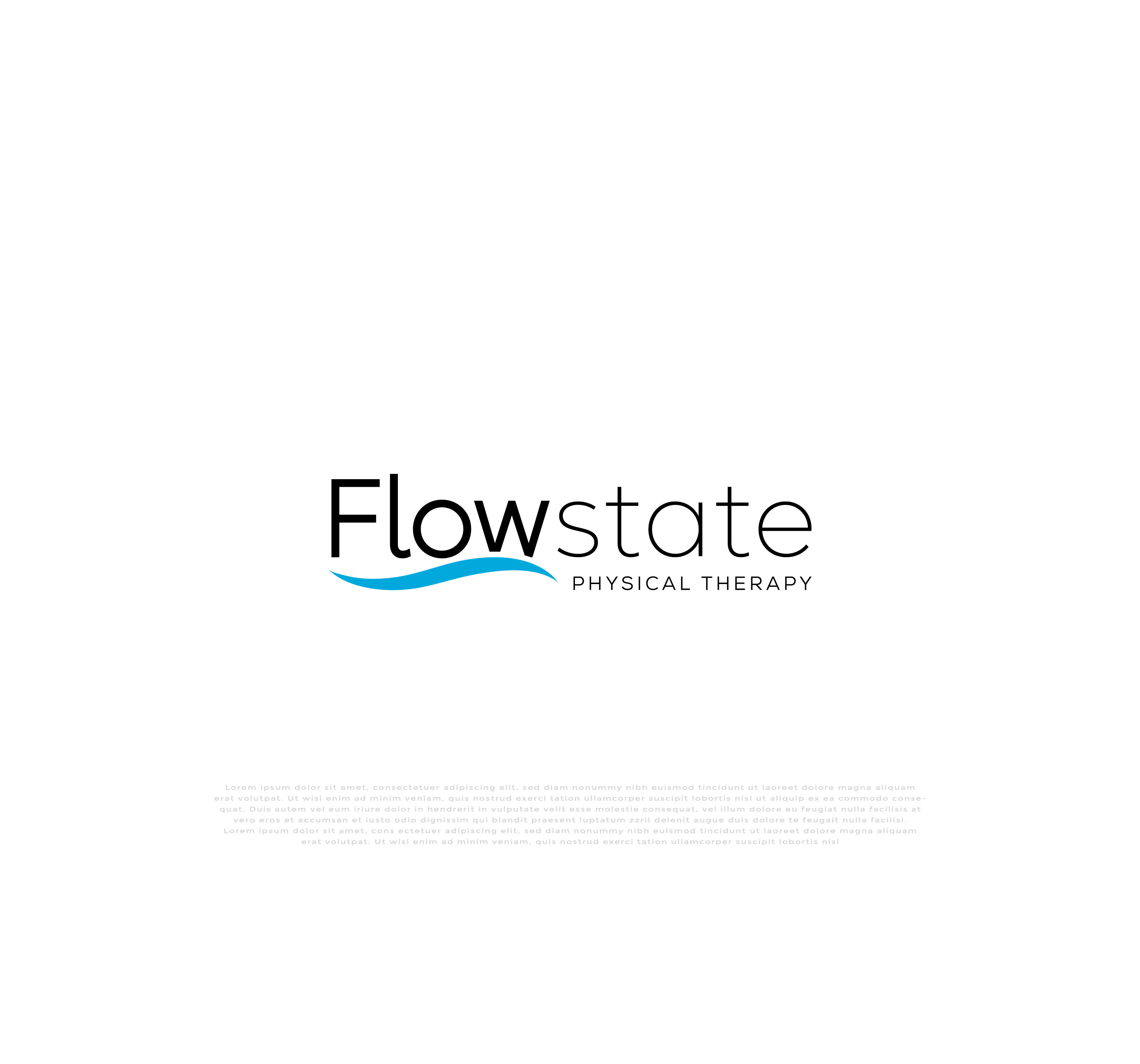 Diseño de Logo por mehedi.h para Flowstate Physical Therapy and Injury Prevention | Diseño #32343565