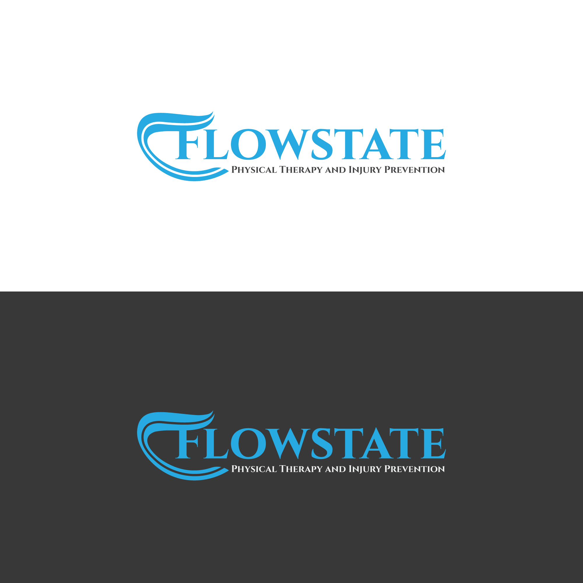 Logo Design by emoneye for Flowstate Physical Therapy and Injury Prevention | Design #32347113