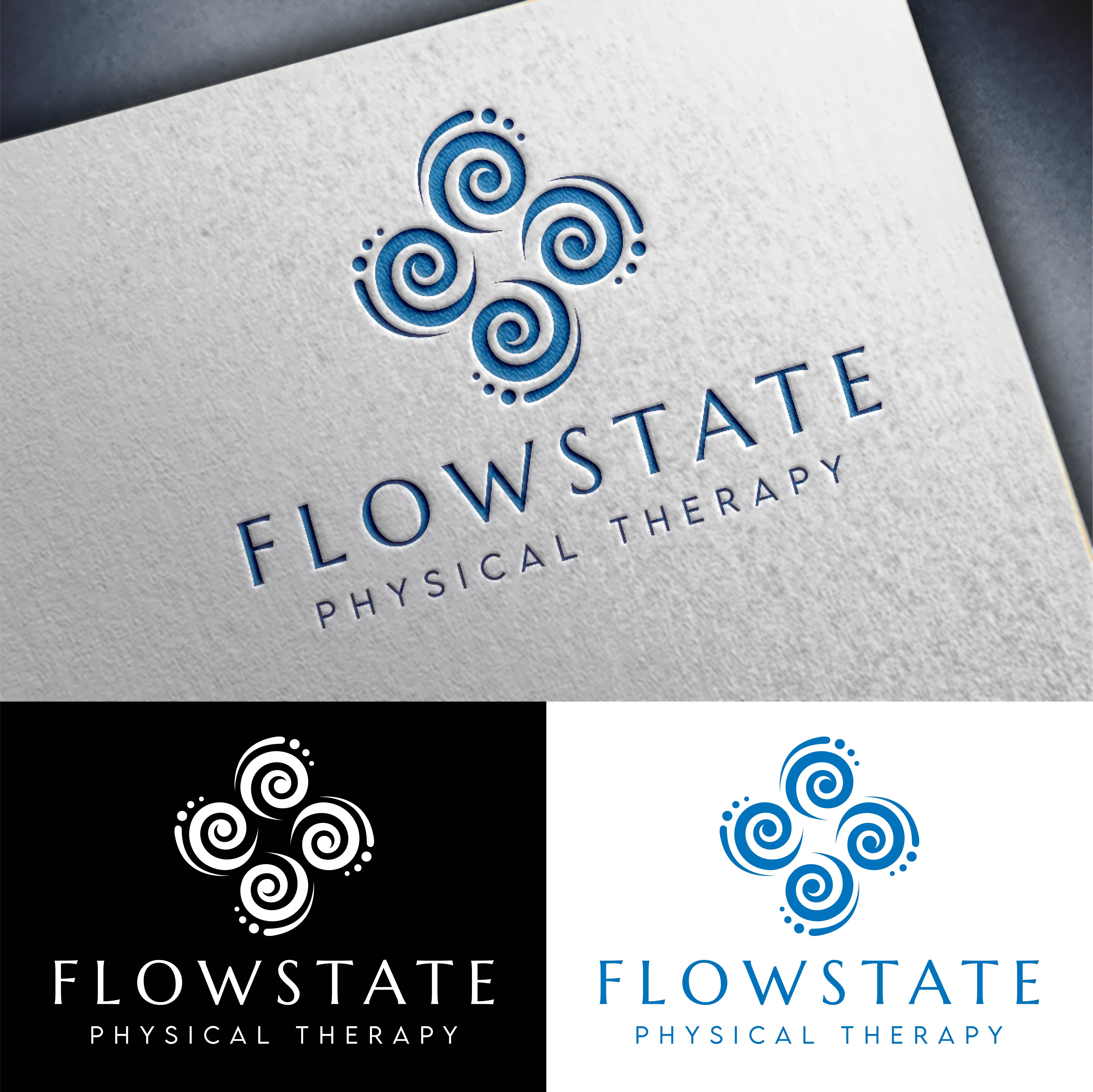 Logo Design by John Mark Arts for Flowstate Physical Therapy and Injury Prevention | Design #32343419