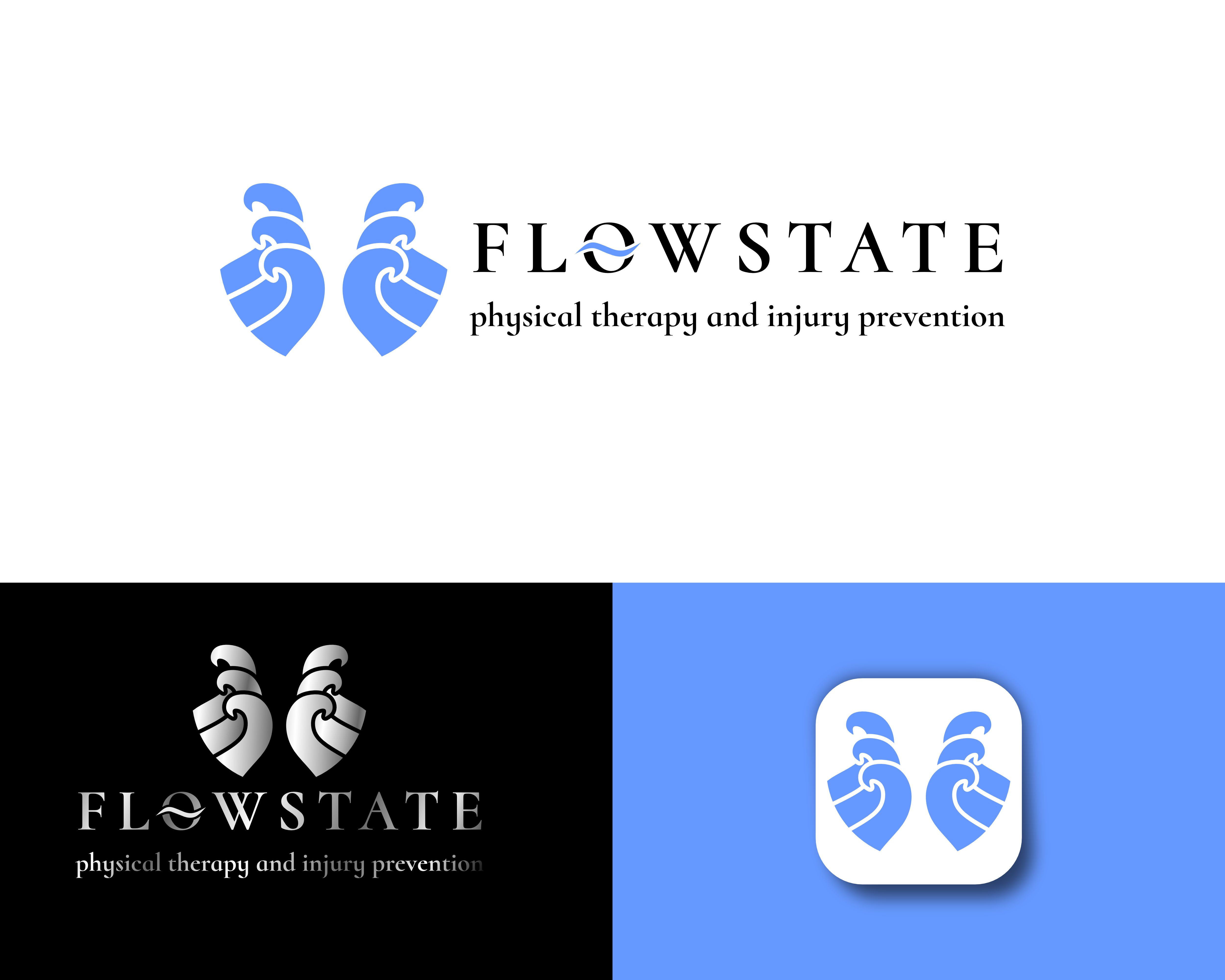 Logo Design by SandoLogo for Flowstate Physical Therapy and Injury Prevention | Design #32349671