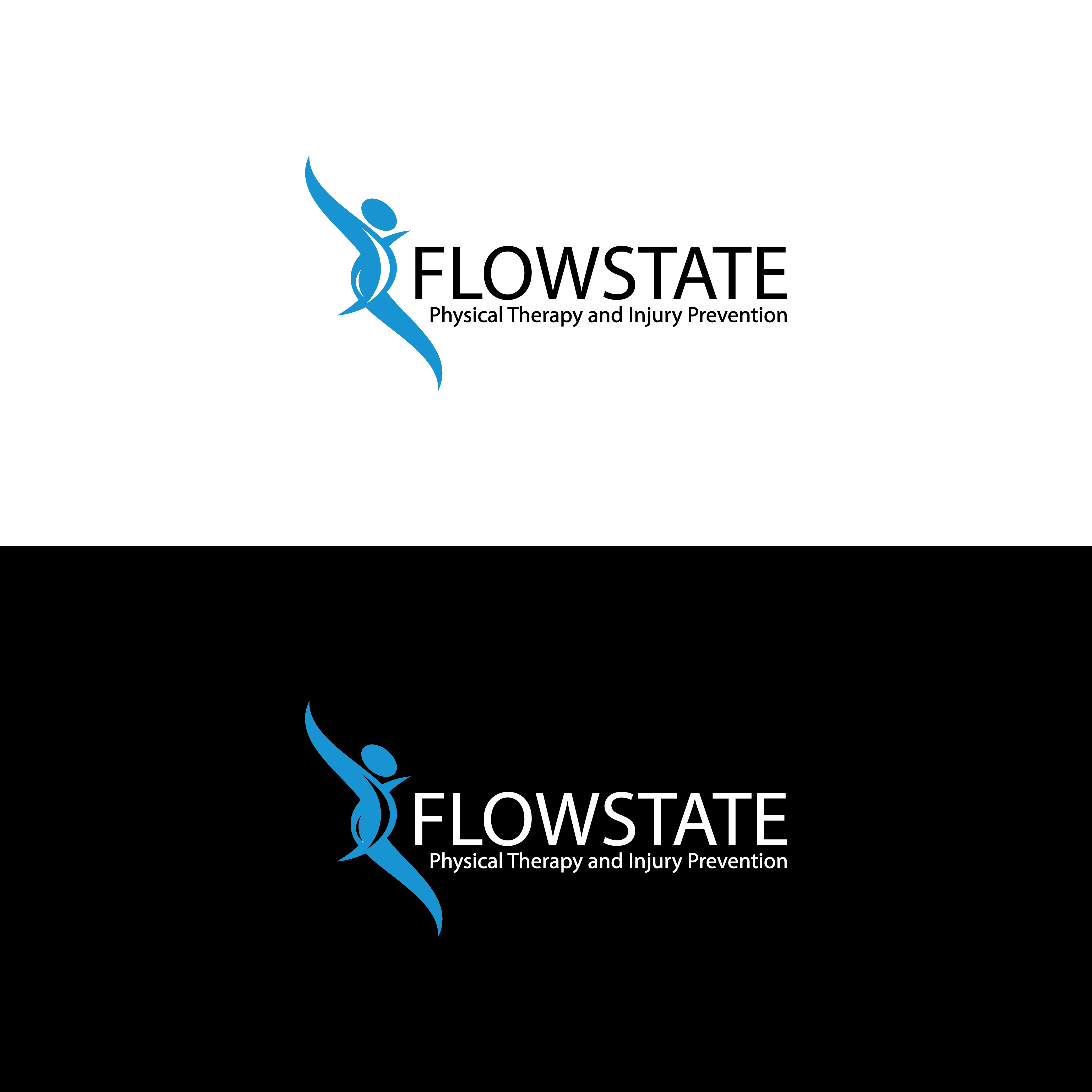 Diseño de Logo por The Vectorize  para Flowstate Physical Therapy and Injury Prevention | Diseño #32370780