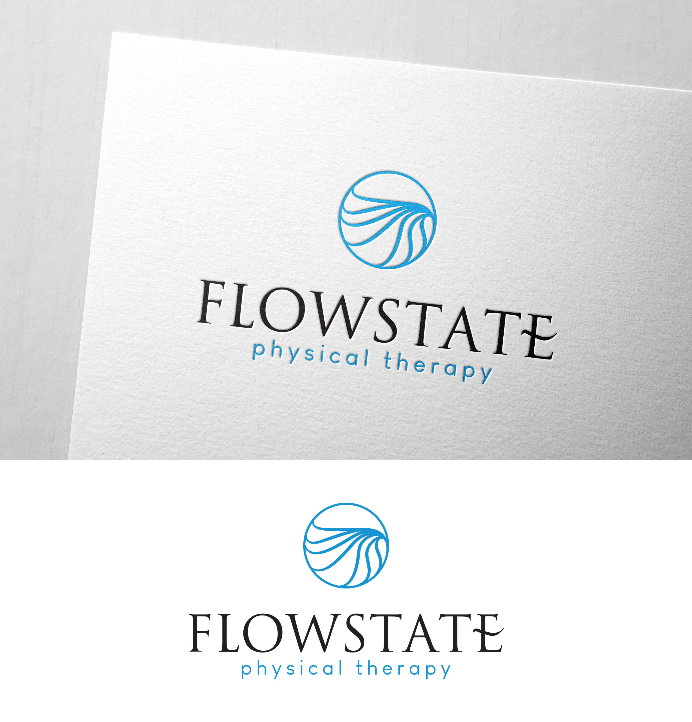 Logo Design by Impressive Solutions for Flowstate Physical Therapy and Injury Prevention | Design #32343505