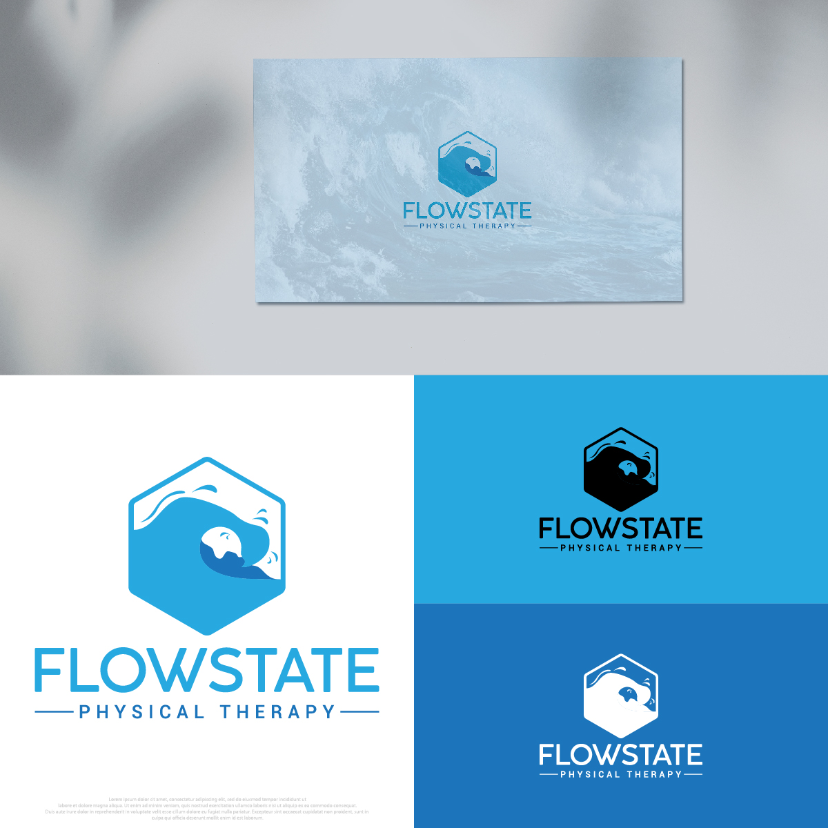 Logo Design by DesignLima for Flowstate Physical Therapy and Injury Prevention | Design #32364343