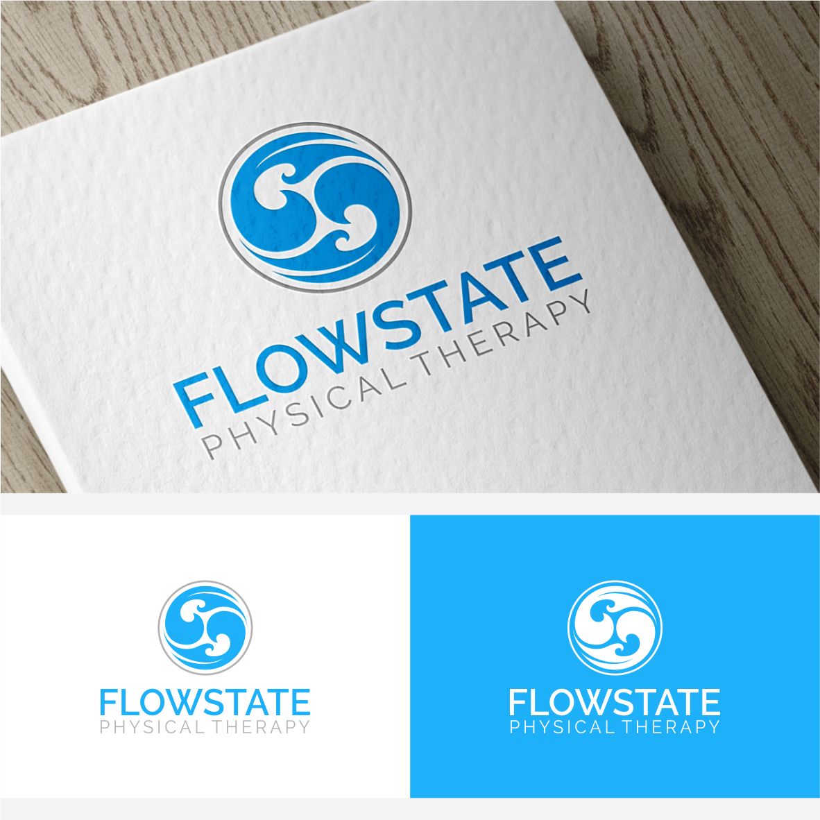 Diseño de Logo por vintana para Flowstate Physical Therapy and Injury Prevention | Diseño #32389482