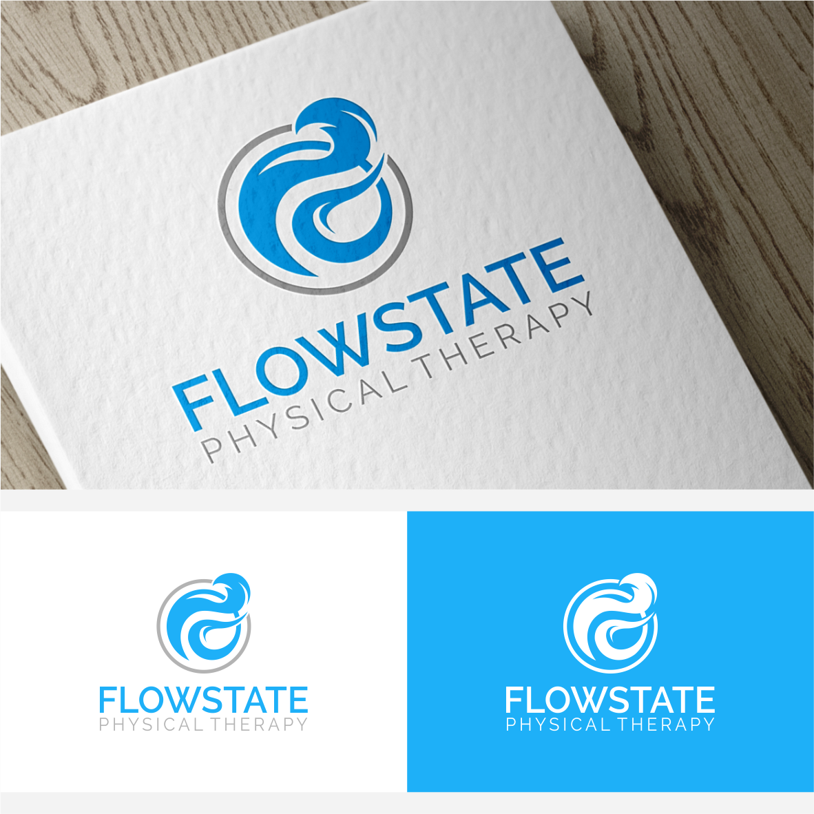 Logo Design by vintana for Flowstate Physical Therapy and Injury Prevention | Design #32389841