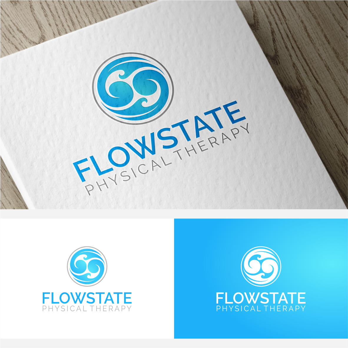 Logo Design by vintana for Flowstate Physical Therapy and Injury Prevention | Design #32394674